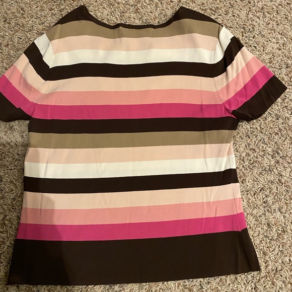 Talbots twin set. Outer long sleeve, large, inner short sleeve, medium. Like new - Picture 5 of 7